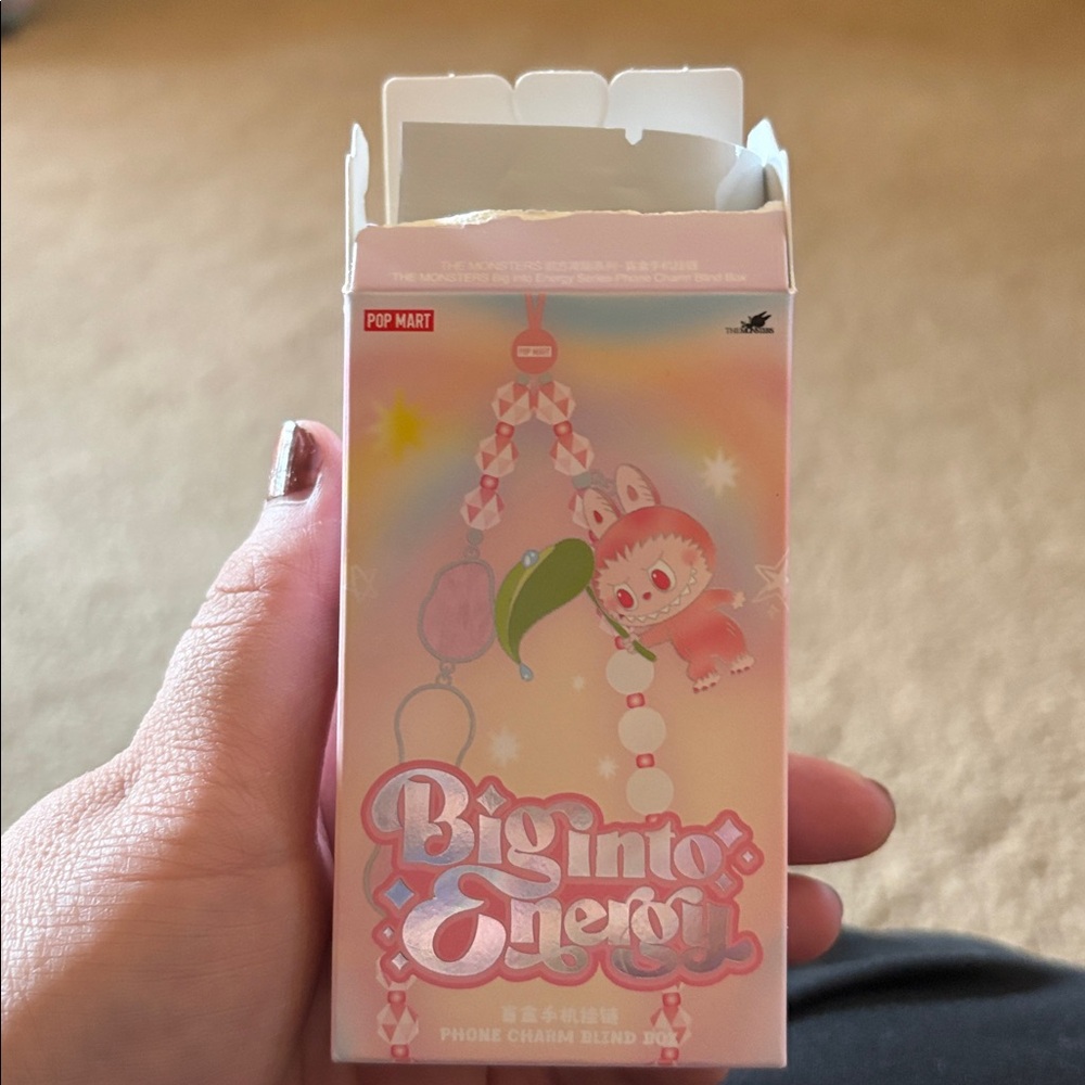 Pop Mart Pink Phone Charm (Love)SEALED - Picture 2 of 8